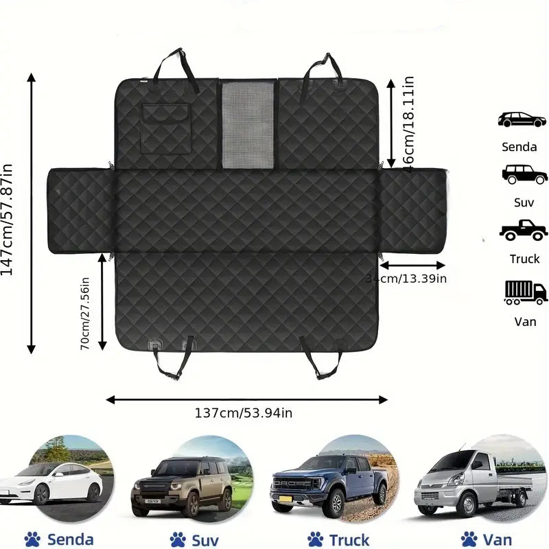 The-Alpaca Dog Seat Cover 4.0